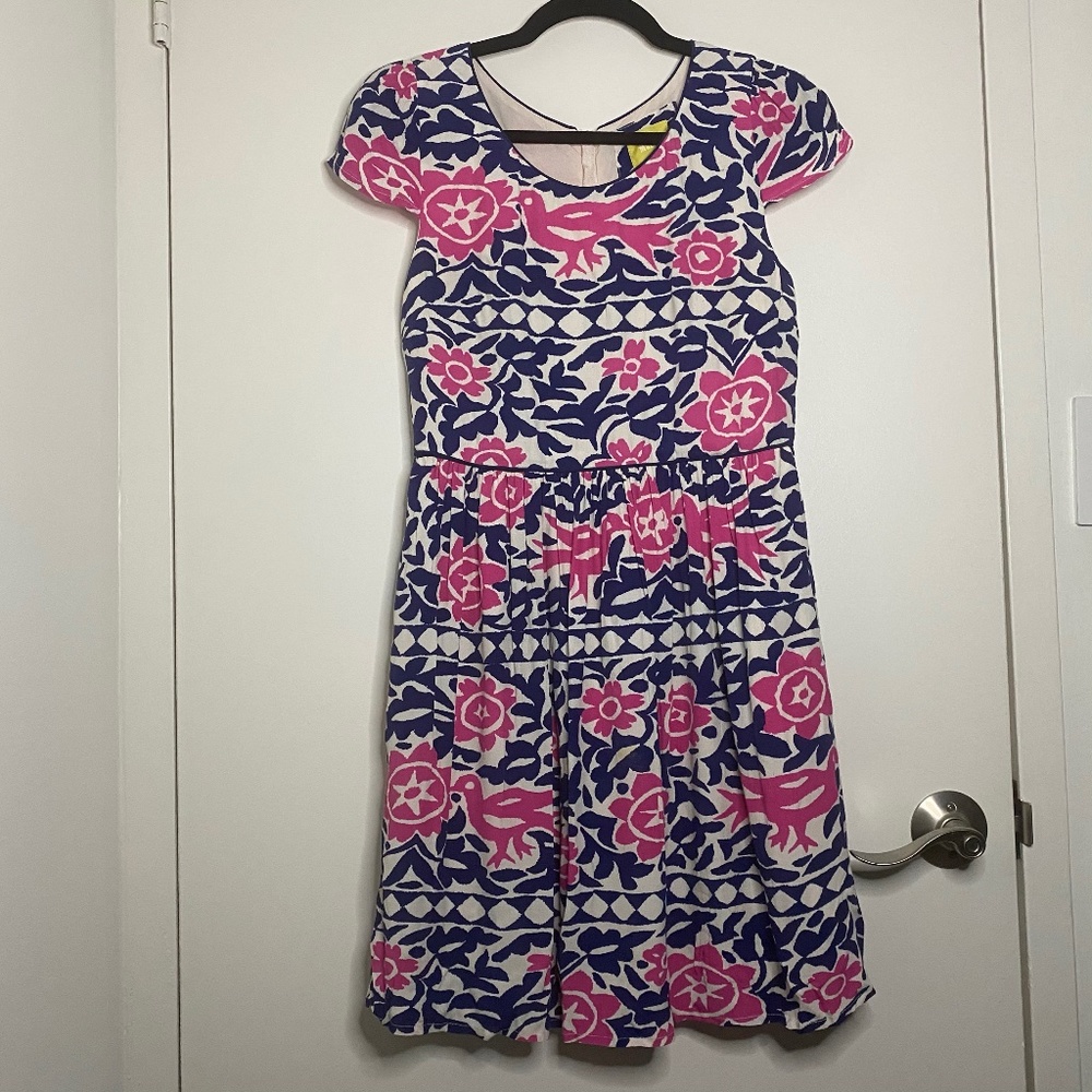 Anthropologie Maeve Peralta Bird Dress 4P